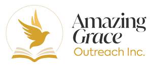 Amazing Grace Outreach Inc golden dove logo